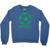 brasil sport soccer ball fun Crewneck Sweatshirt