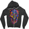 skull kid draw Zipper Hoodie