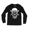 butter skull black Long Sleeve Shirts