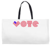 i am a voter t-shirt Weekender Totes