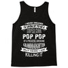 Super Cool Pop Pop Of A Freaking Awesome Granddaughter Tank Top
