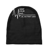 not that calm Baby Beanies