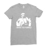 iron sheik wrestling iran funny Ladies Fitted T-Shirt