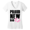 proud new girl Women's V-Neck T-Shirt