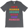 i am a mermaid unicorn kitten fairy princess T-Shirt