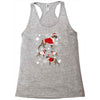 boxer christmas Racerback Tank