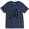 bike rider biker cyclist V-Neck Tee