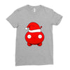 mooncake christmas santa parody Ladies Fitted T-Shirt