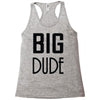 big dude Racerback Tank