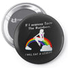 ls mug eat rainbow eat les Pin-back button