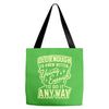 old enough young enough Tote Bags