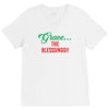 grace the blesssingg!! V-Neck Tee