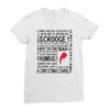scrooge Ladies Fitted T-Shirt
