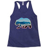 wild bear Racerback Tank