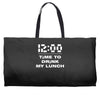 time to drink my lunch Weekender Totes