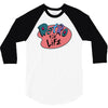 retro for life! 3/4 Sleeve Shirt