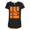 ganesha Maternity Scoop Neck T-shirt