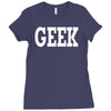 geek Ladies Fitted T-Shirt
