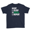 eat sleep celtic Youth Tee