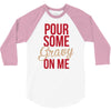 pour some gravy on me 3/4 Sleeve Shirt