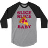 slice slice baby pizza tee 3/4 Sleeve Shirt