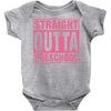 straight outta preschool Baby Bodysuit
