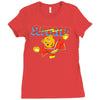 Super Ted Ladies Fitted T-Shirt