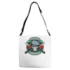 assholes syndicate Adjustable Strap Totes