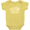 save water drink beer Baby Onesie