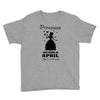 Princesses Are Born In April Youth Tee