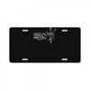 darth vader i find your lack of heavy metal disturbing License Plate