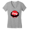 enjoy man Women's V-Neck T-Shirt