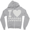 i love jogging Zipper Hoodie