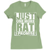 Just One More Rat I Promise Ladies Fitted T-Shirt