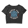 science march Crop Top