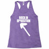 rock in opposition Racerback Tank