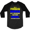 proud dad nurse 3/4 Sleeve Shirt