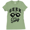 geek is the new sexy! Ladies Fitted T-Shirt