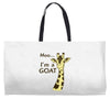moo, i'm a goat Weekender Totes