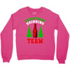 christmas drinking team Crewneck Sweatshirt