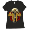 hip hop and rose Ladies Fitted T-Shirt