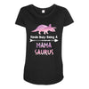cool mama saurus. Maternity Scoop Neck T-shirt