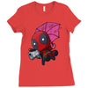 lil big mouth Ladies Fitted T-Shirt