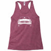 classic kult car auto vintage cabrio Racerback Tank
