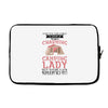 camping lady Laptop sleeve