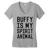 buffy spirit animal Women's V-Neck T-Shirt