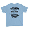 Super Cool Pop Pop Of A Freaking Awesome Granddaughter Youth Tee