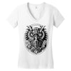 owl Women's V-Neck T-Shirt