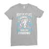 wasted my life Ladies Fitted T-Shirt