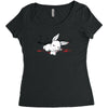harmless little bunny Women's Triblend Scoop T-shirt